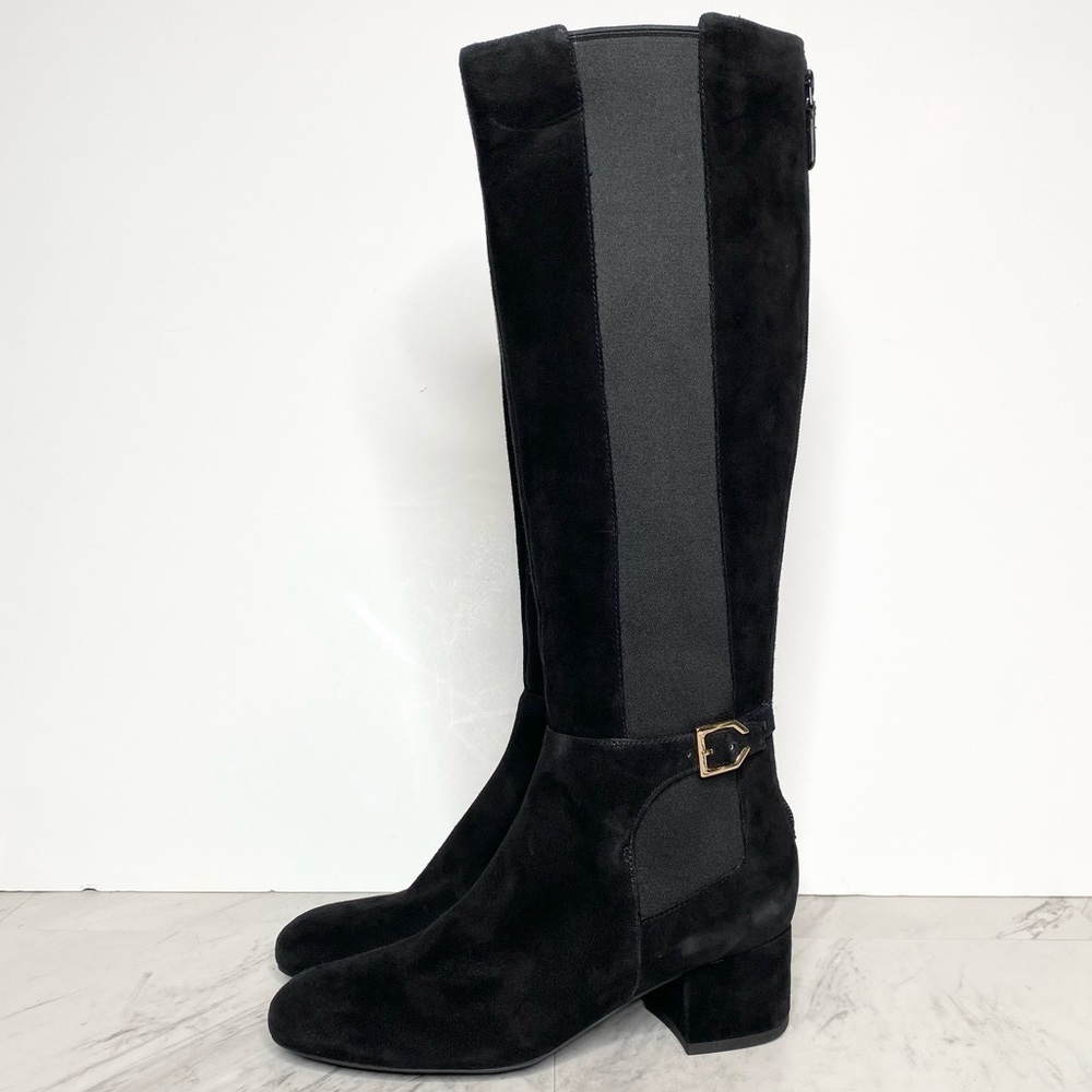 New! Cole Haan Avani Stretch Black Tall Boot 5 1/2 B